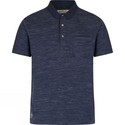 Camisa Regatta Pawel Polo Hombre Azul Marino - Chile YOL438920